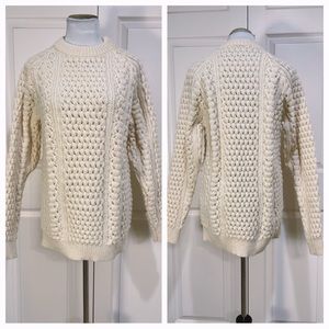 Bonner Ireland handloomed wool sweater